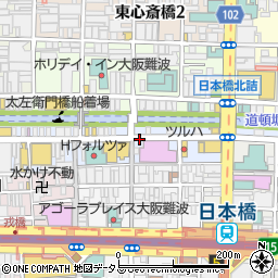 〒542-0071 大阪府大阪市中央区道頓堀（その他）の地図