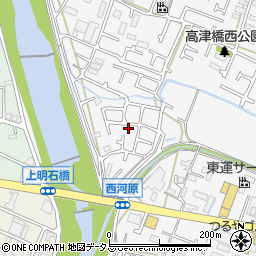 兵庫県神戸市西区玉津町西河原239-2周辺の地図