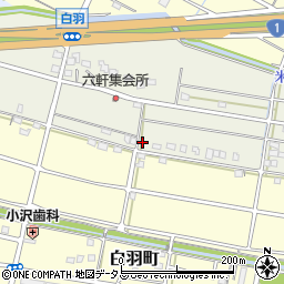 静岡県浜松市中央区米津町176周辺の地図
