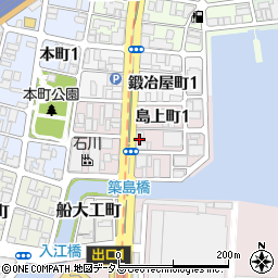 トーカンマンション兵庫島上町周辺の地図
