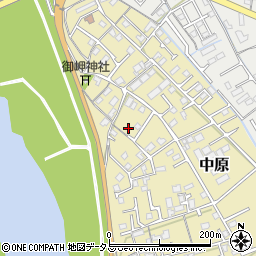 岡山県総社市中原864-3周辺の地図