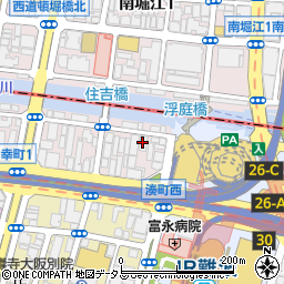 大阪府歯科保険医協会周辺の地図