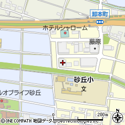 東海プラス浜松営業所周辺の地図