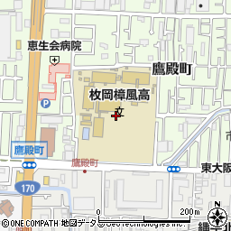 大阪府東大阪市鷹殿町18周辺の地図