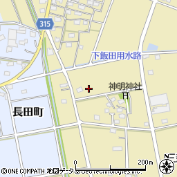 静岡県浜松市中央区三新町345周辺の地図