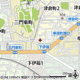 シャーメゾン津倉周辺の地図