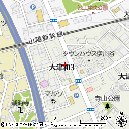 岡田商事神戸営業所周辺の地図