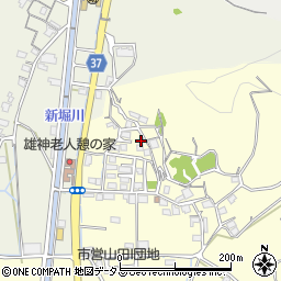 岡山県岡山市東区久保354周辺の地図