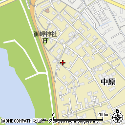 岡山県総社市中原863-7周辺の地図