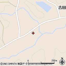 広島県安芸高田市吉田町西浦319周辺の地図