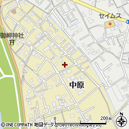 岡山県総社市中原848-15周辺の地図