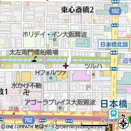 神戸牛和ノ宮 道頓堀本店周辺の地図