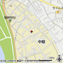 岡山県総社市中原851-1周辺の地図