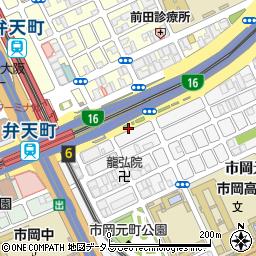 やきとり大吉 弁天中央店周辺の地図