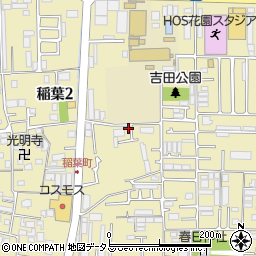 大阪府東大阪市稲葉2丁目5-11周辺の地図