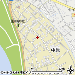 岡山県総社市中原869-12周辺の地図