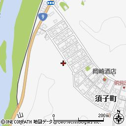 島根県益田市須子町74-5周辺の地図