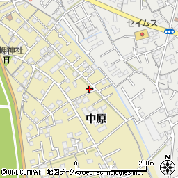 岡山県総社市中原848-13周辺の地図