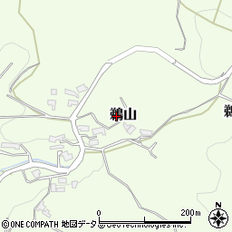 三重県名張市鵜山周辺の地図