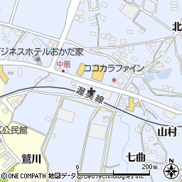 ファミリーマート田原豊島店周辺の地図