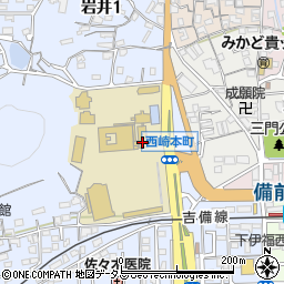 関西学園購買周辺の地図