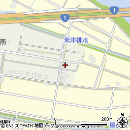 静岡県浜松市中央区米津町114周辺の地図