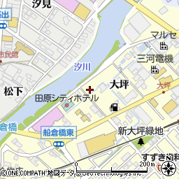 愛知県田原市神戸町後申49周辺の地図