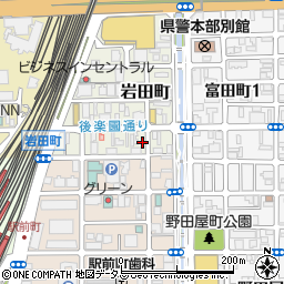 岡山県岡山市北区岩田町7-15周辺の地図