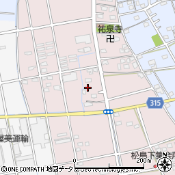 静岡県浜松市中央区松島町386-3周辺の地図