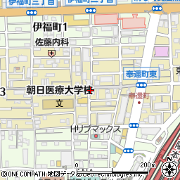 有限会社岸佛光堂　ＮｅｗＳｔｙｌｅ仏壇・奉還町店周辺の地図