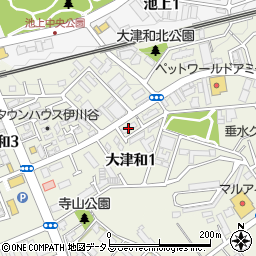 兵庫県神戸市西区大津和周辺の地図