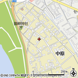 岡山県総社市中原869-6周辺の地図