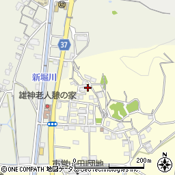 岡山県岡山市東区久保353周辺の地図