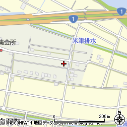静岡県浜松市中央区米津町117周辺の地図