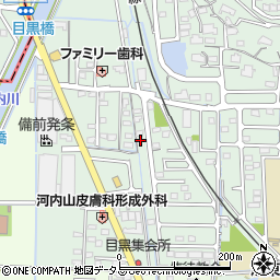 岡山県岡山市東区目黒町150-19周辺の地図