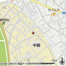 岡山県総社市中原848-1周辺の地図