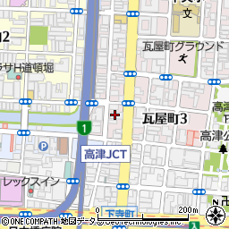 株式会社イースマイル　大阪本社周辺の地図