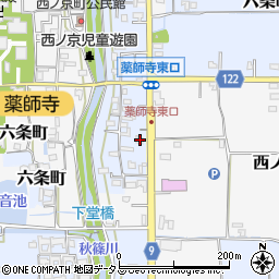 奈良県奈良市六条町318-1周辺の地図