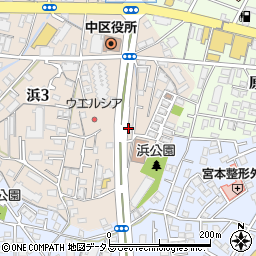 PORTE COFFEE周辺の地図