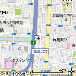 マスターズレジデンス道頓堀－２周辺の地図