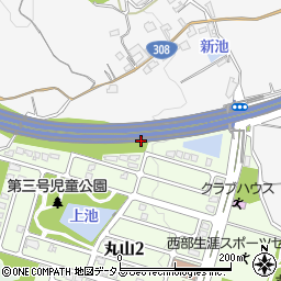 中町ランプ周辺の地図