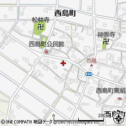 静岡県浜松市中央区西島町790周辺の地図