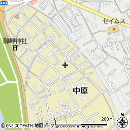 岡山県総社市中原553-6周辺の地図