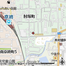 奈良県奈良市肘塚町185-9周辺の地図
