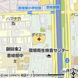 キッチンオリジン　ダイエー東大阪店周辺の地図