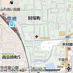 奈良県奈良市肘塚町185周辺の地図