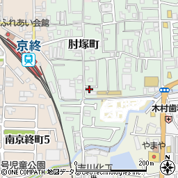 奈良県奈良市肘塚町185-10周辺の地図