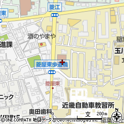 東大阪市消防局周辺の地図