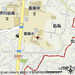 神戸市立学童保育所長坂学童保育コーナー周辺の地図