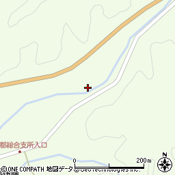 島根県益田市美都町都茂1136-1周辺の地図